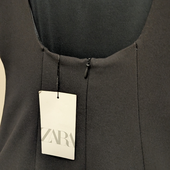 Zara Black Sleeveless Dress - Picture 5 of 7